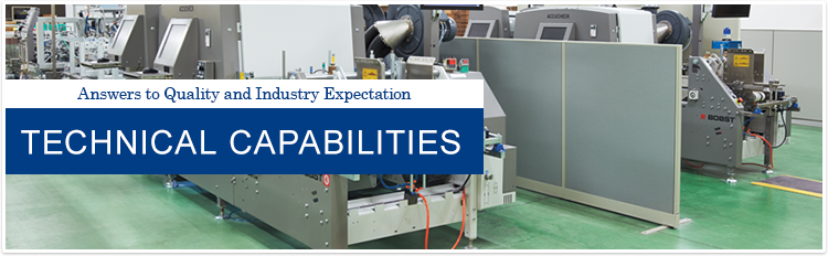 TECHNICAL CAPABILITIES:Answers to Quality and Industry Expectation